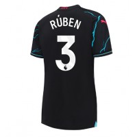 Manchester City Ruben Dias #3 Tredje Tröja Kvinnor 2023-24 Korta ärmar